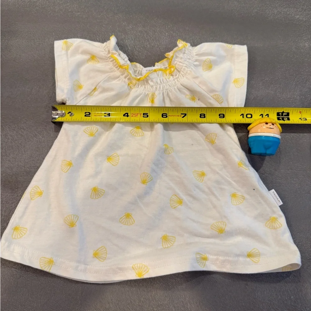 Tahari baby Yellow and Blue Kids Outfit. Size 12 months